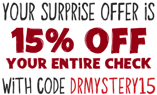 Your Surprise Offer Is 15% Off Your Entire Check