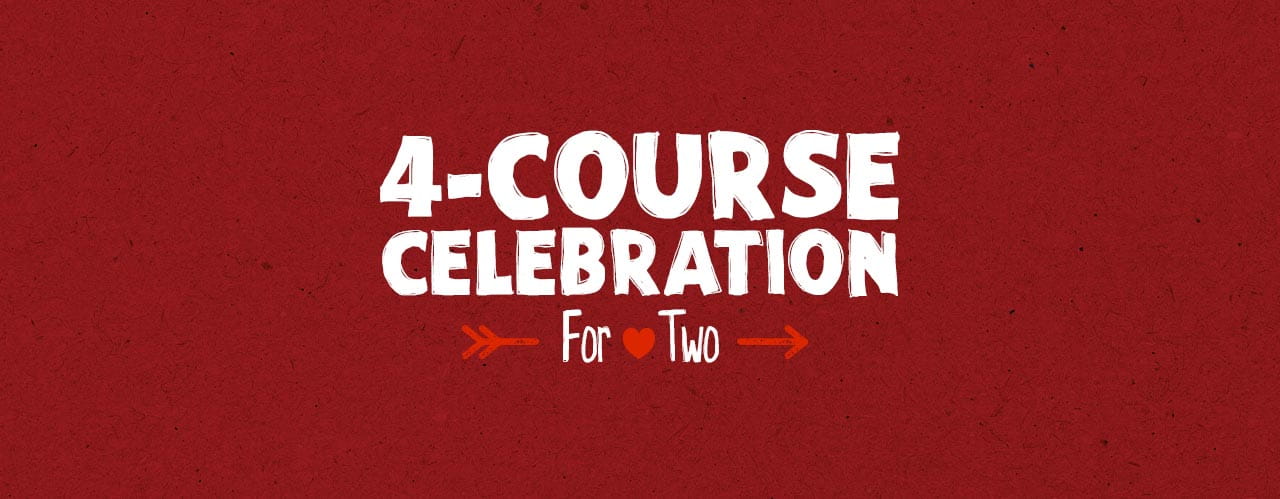 4-Course Valentine Celebration for Two