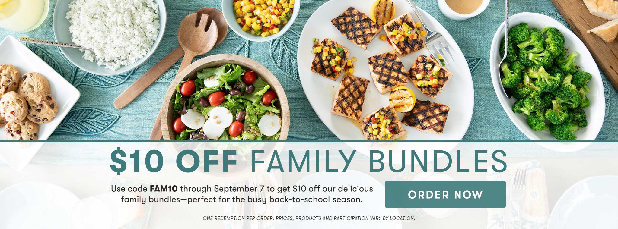 $10 OFF FAMILY BUNDLES