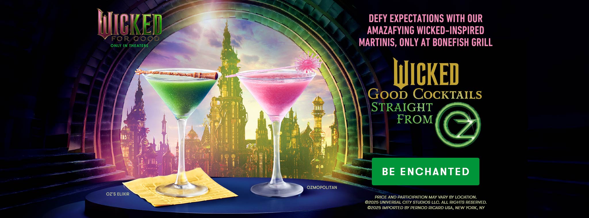 Wicked good cocktails