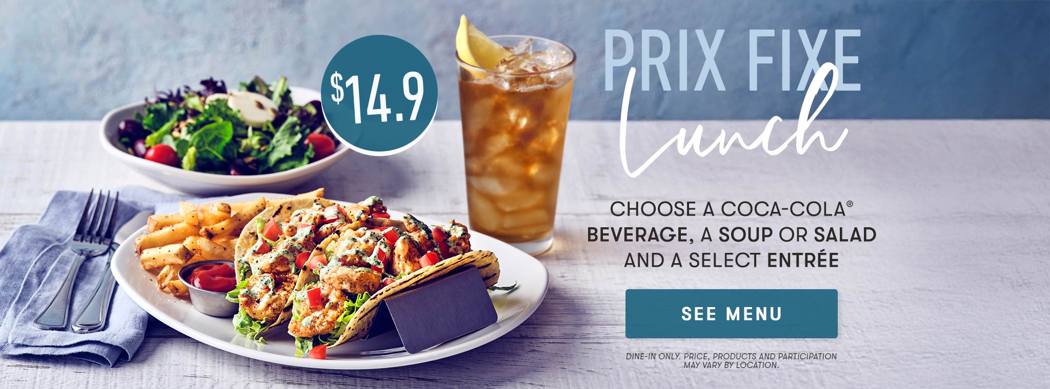 Lunch redefined | Monday - Friday 11am - 3pm