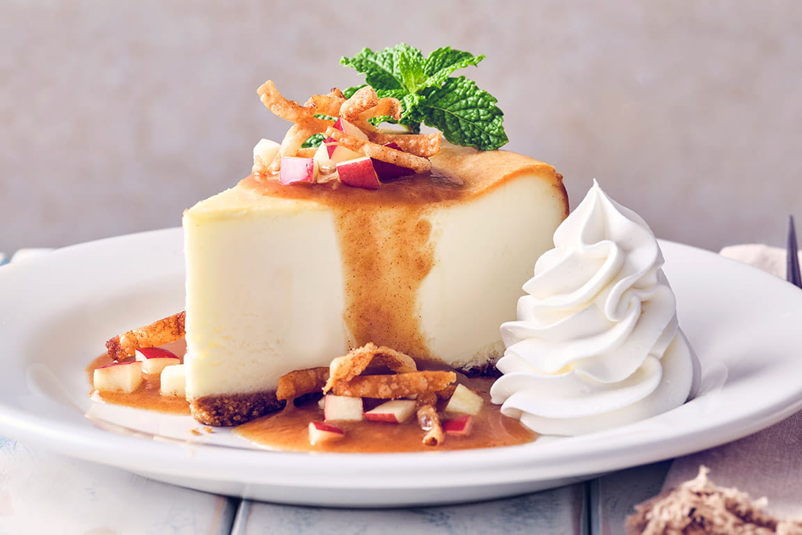 APPLE CIDER CHEESECAKE
