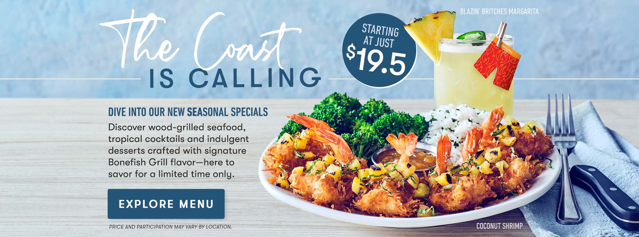 The Coast is Calling | Starting at just $19.5