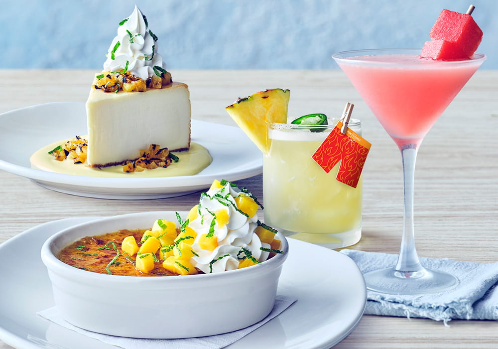 SEASONAL COCKTAILS & DESSERTS