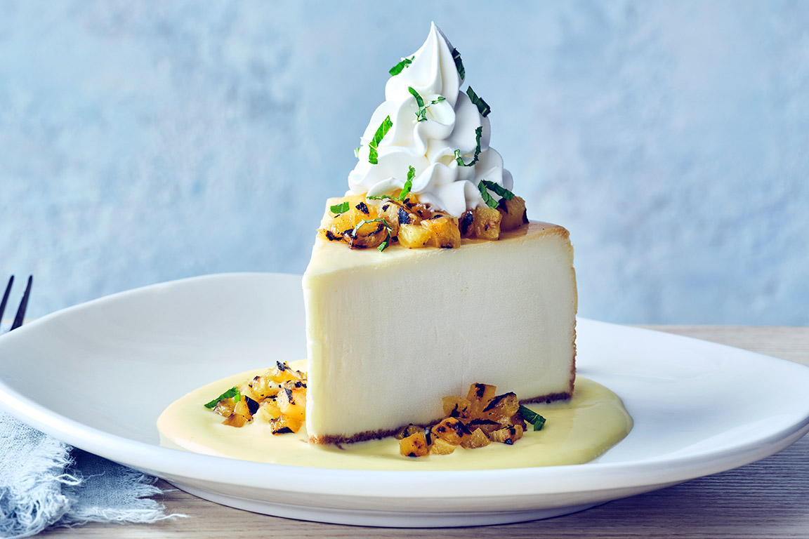 PINEAPPLE CHEESECAKE