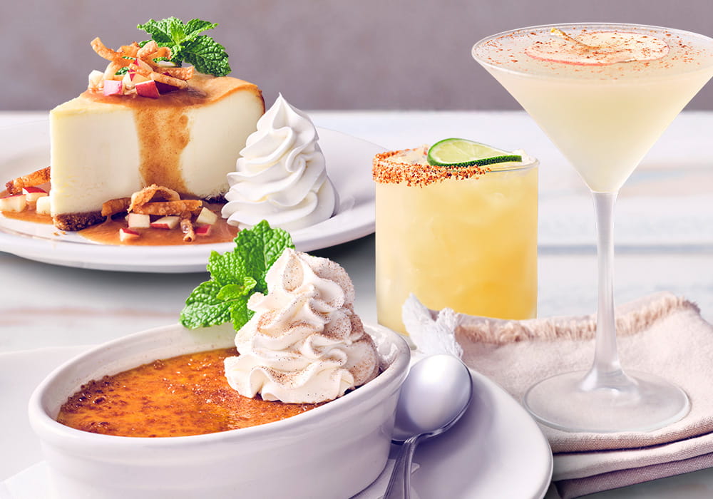 SEASONAL COCKTAILS &DESSERT