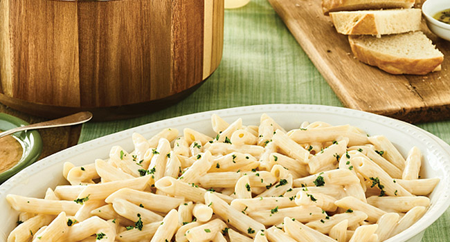 penne alfredo