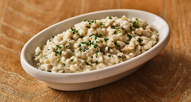 Fontina & Mushroom Risotto