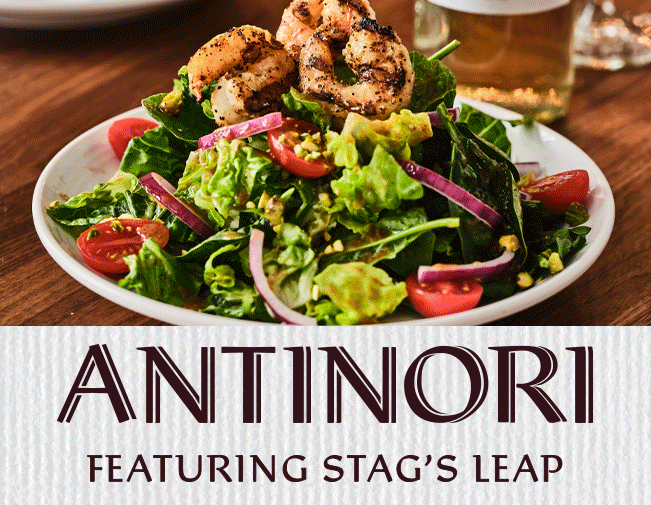 Antinori Featuring Stag's Leap November Wine Dinner