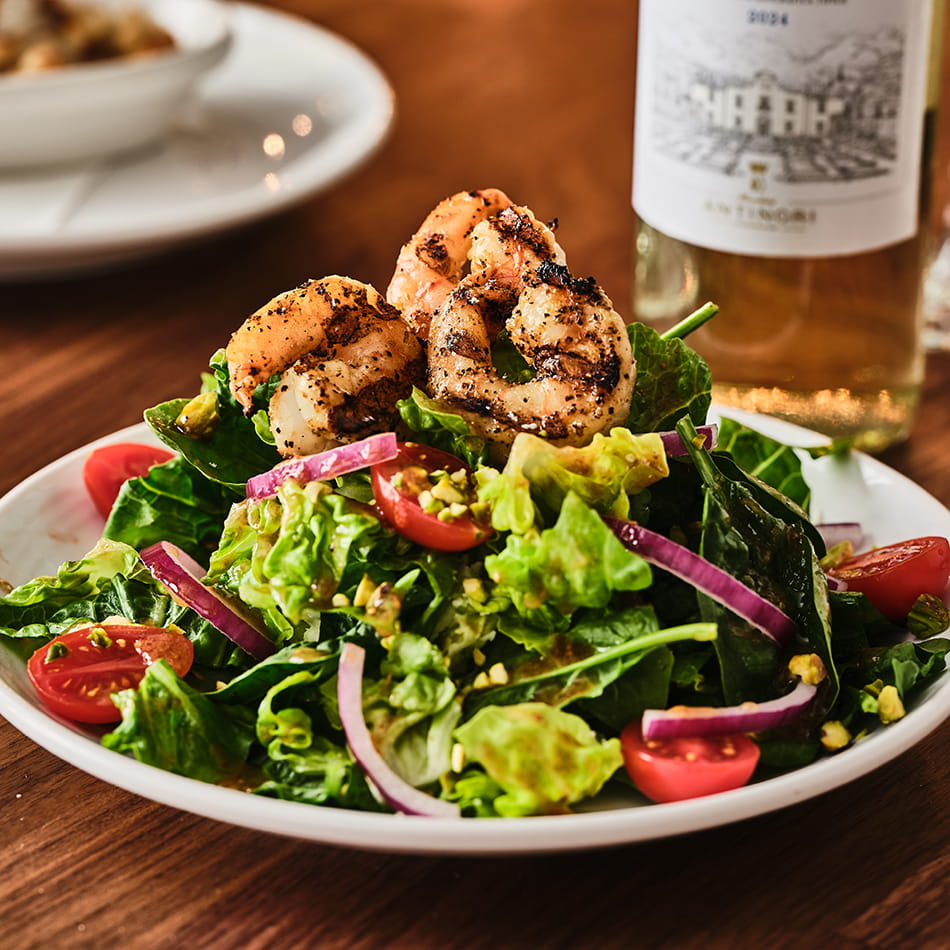 Fall Salad with Fig Vinaigrette