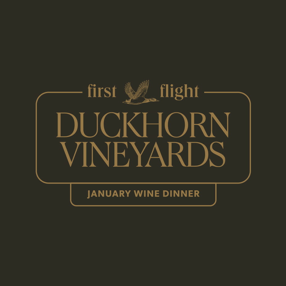 First Flight Duckhorn Vineyards January Wine Dinner