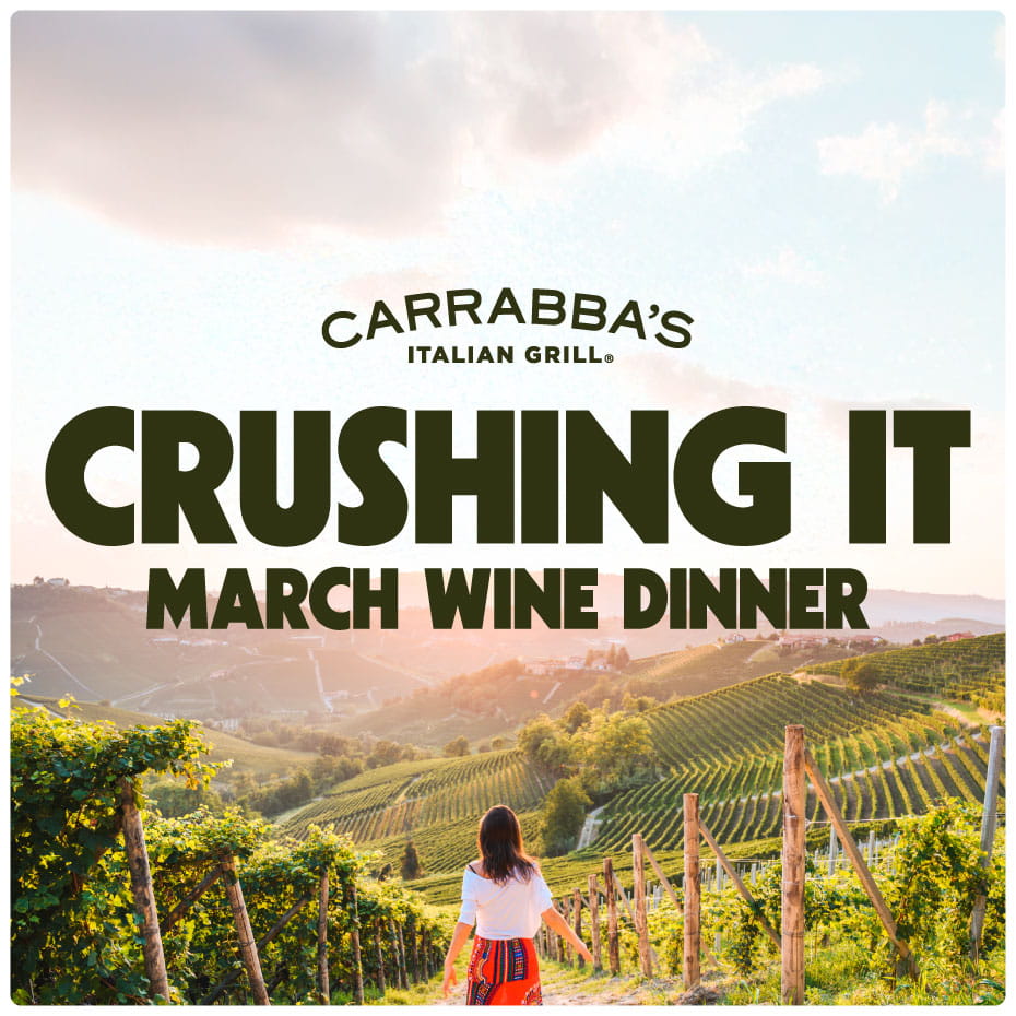 Crushing It March Wine Dinner
