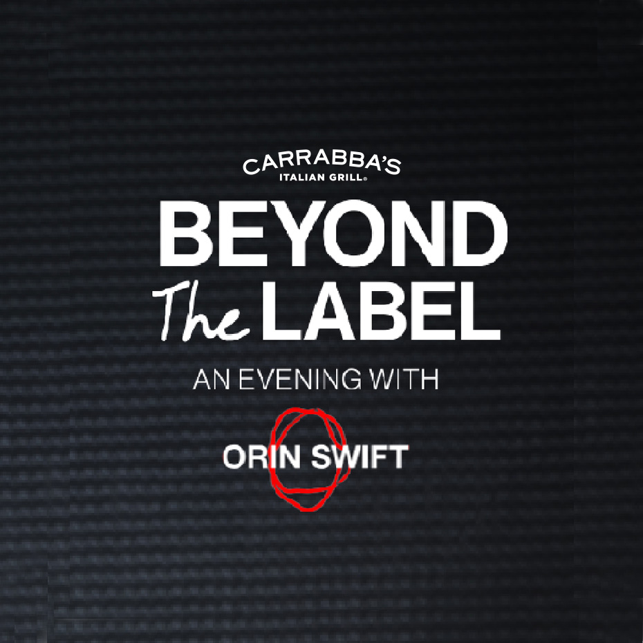 Beyond the Label. An Evening With Orin Swift