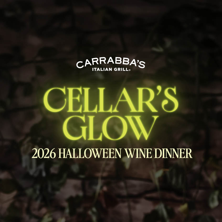 Carrabba's Italian Grill Cellar's Glow 2026 Halloween Wine Dinner