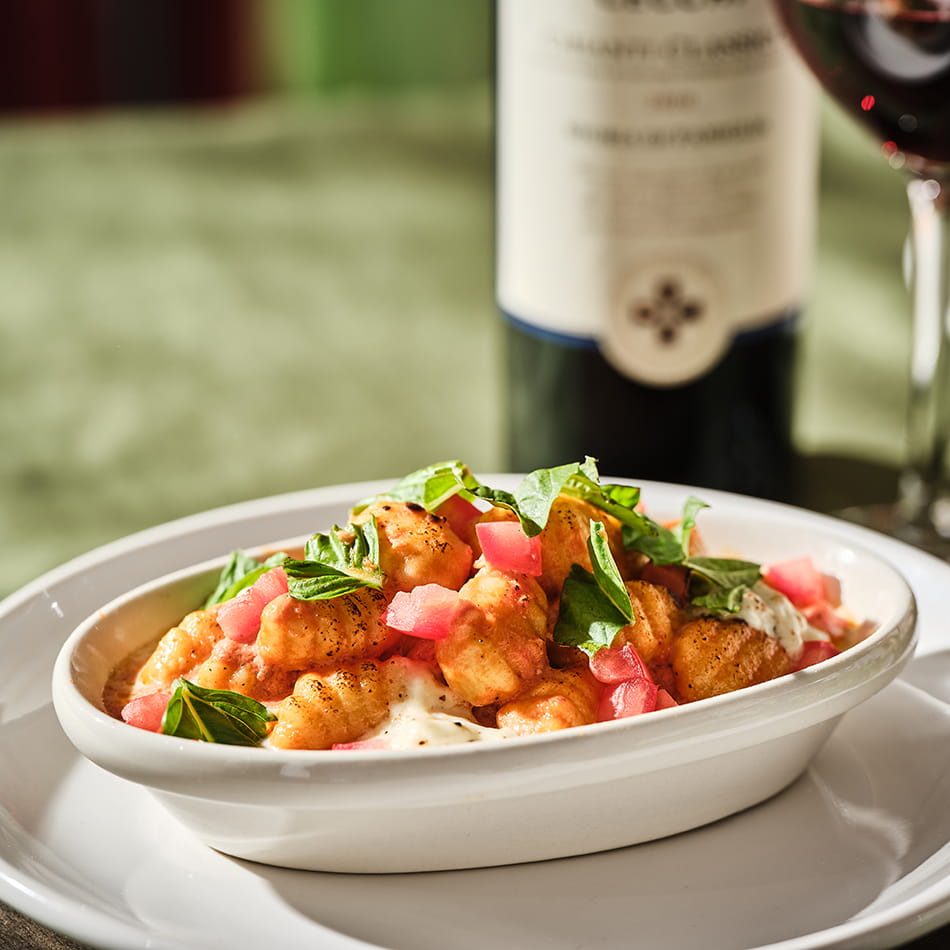 Gnocchi Caprese