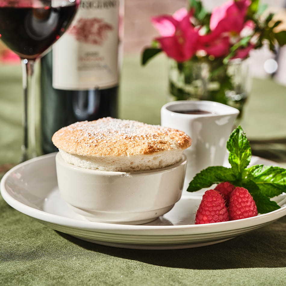 Raspberry Soufflé