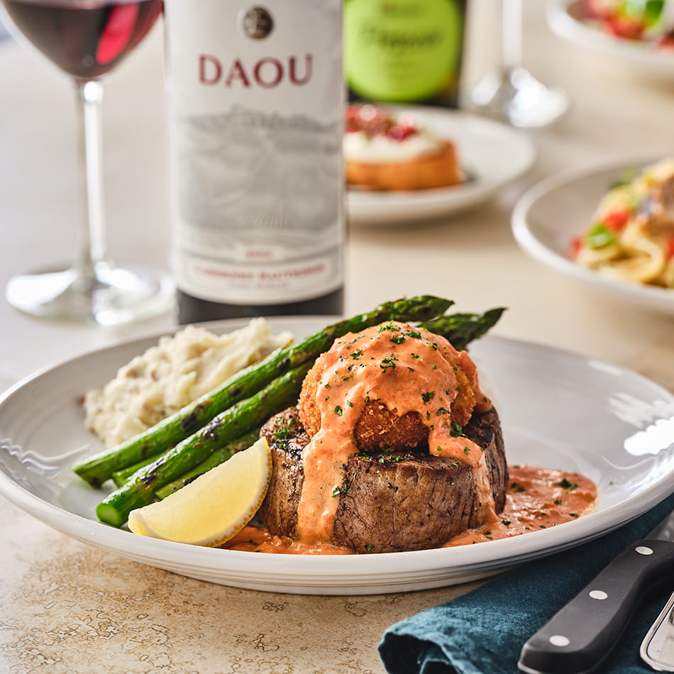 Filet with Crab & Shrimp Crocchetta*