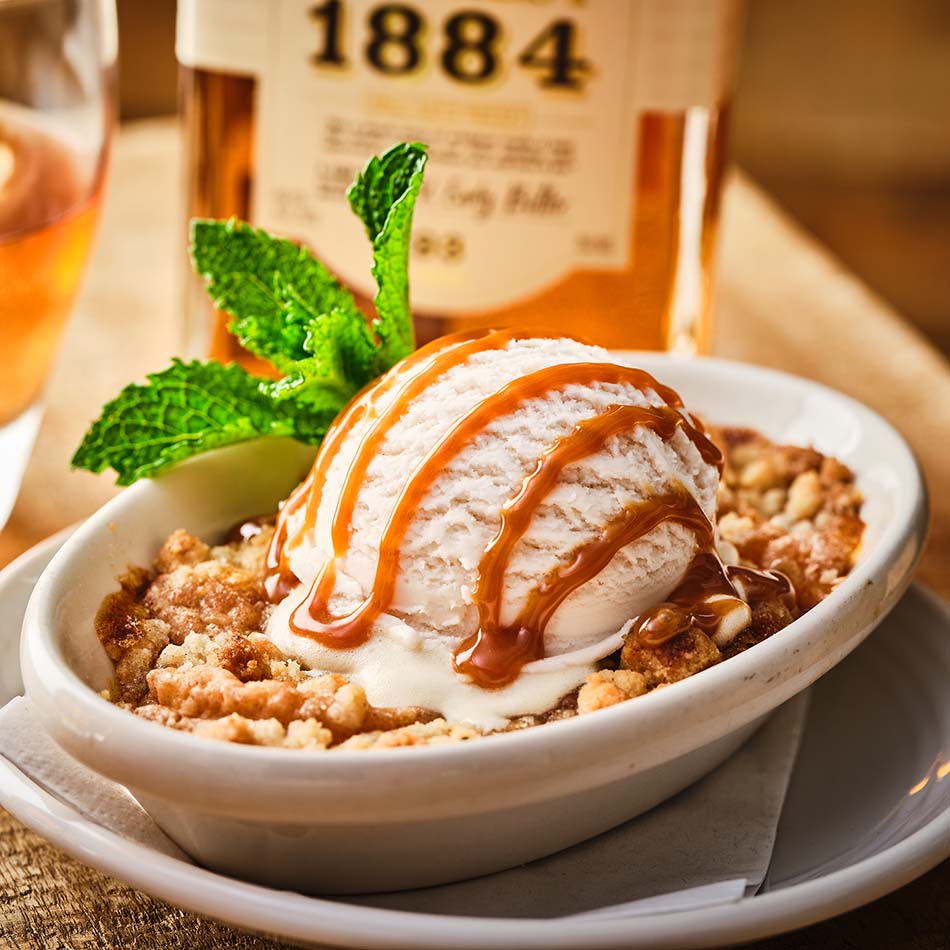 Peach Crumble