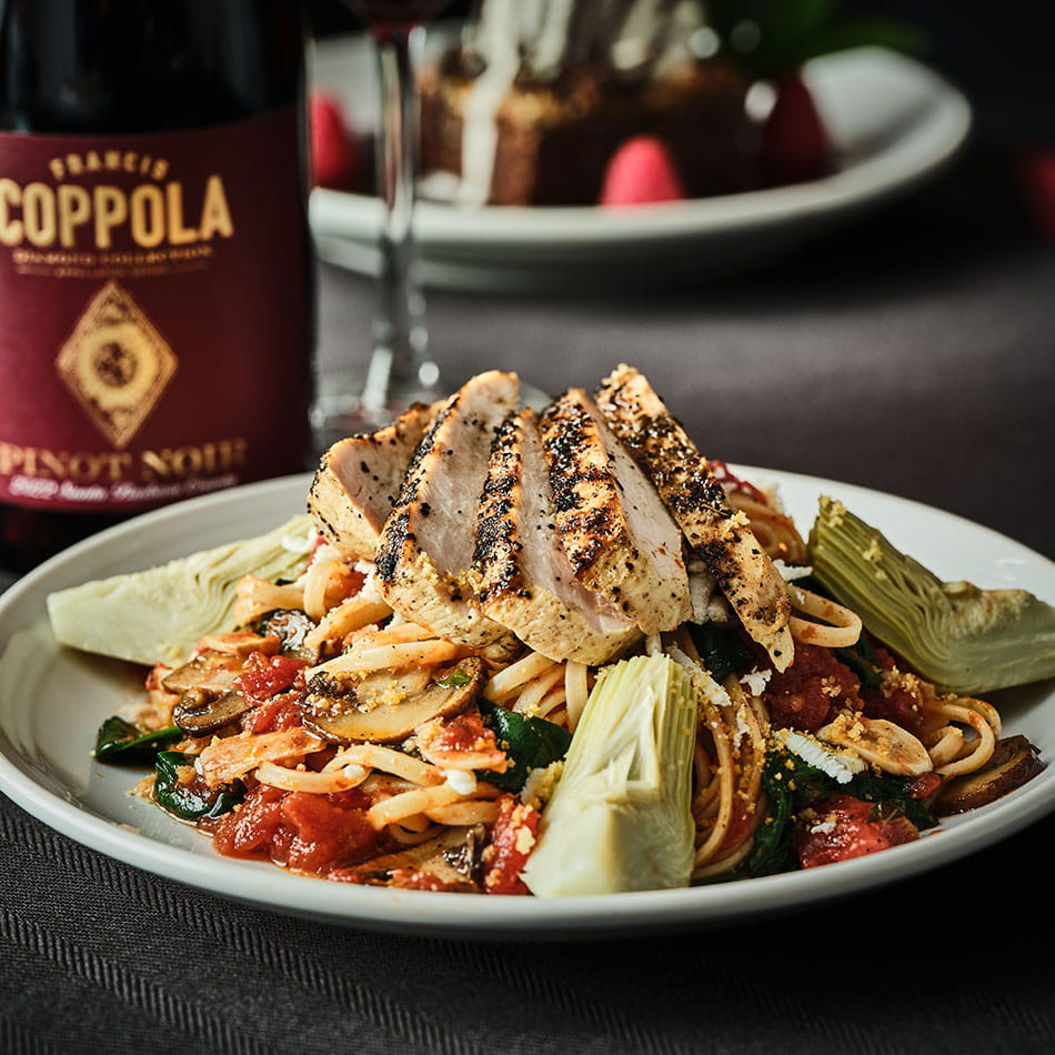 Linguine Sostanza with Chicken