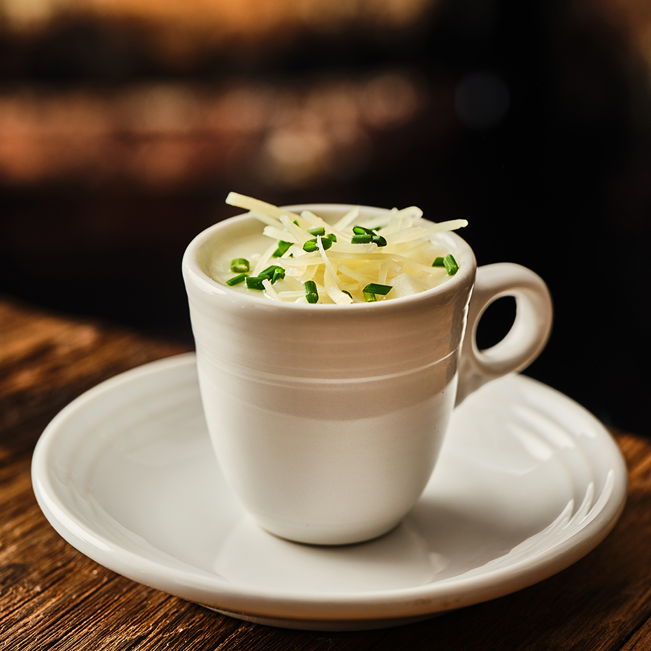 AMUSE-BOUCHE: CREAMY POTATO PARMESAN