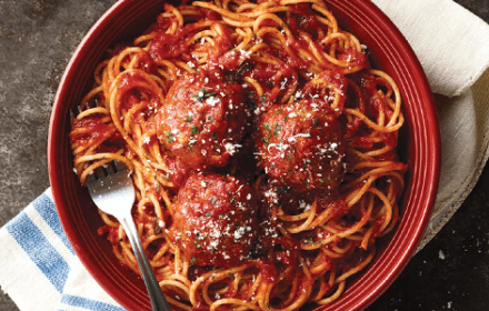 spaghetti meatballs