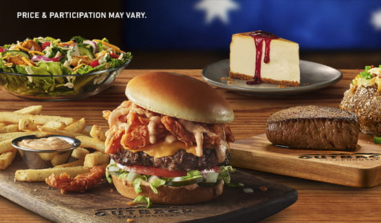 Outback Steakhouse Aussie 3-Course