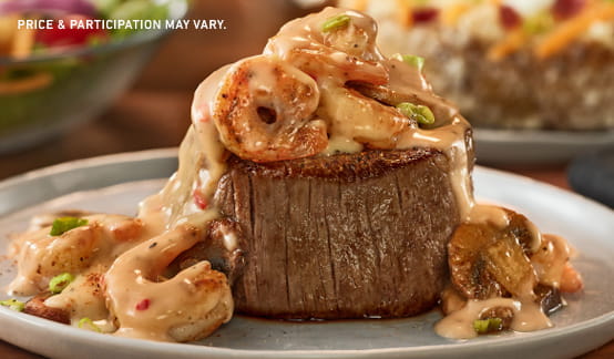 Filet with Toowoomba Shrimp