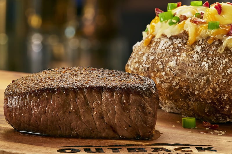 Outback Steakhouse Catering Individual Entrees