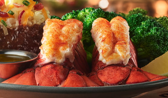 Steamed Lobster Tails