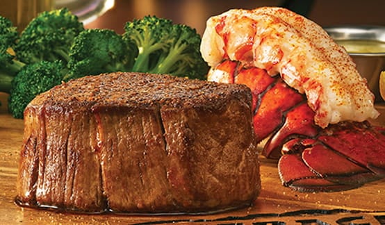 Outback Steakhouse Filet Mignon and Lobster