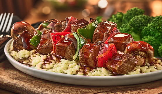 Outback Steakhouse Teriyaki Filet Skewers