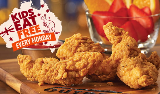Kids Eat Free Every Monday