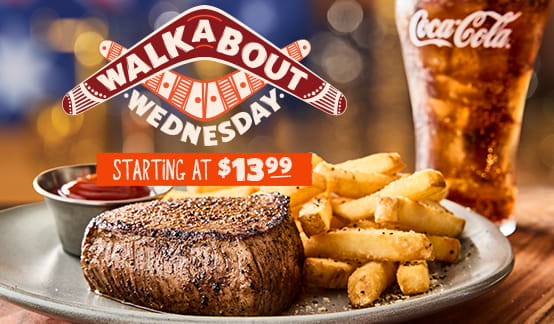 Walkabout Wednesday Starting At $13.99