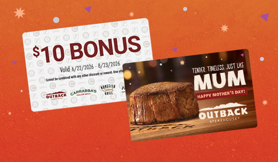 Mum's Day Gift Card Bonus