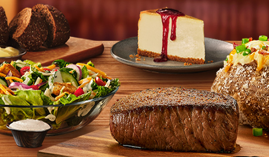 Aussie Three Course w/ Sirloin