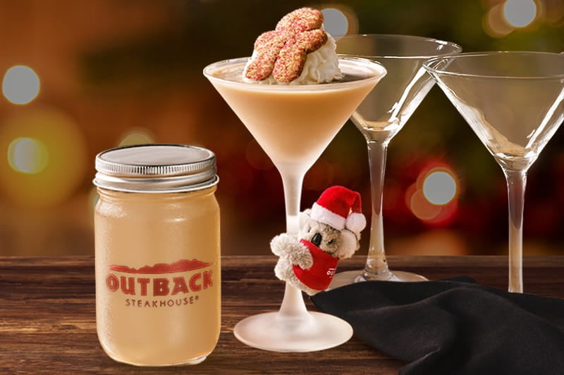 Outback Steakhouse Gingerbread Cookie Martini To-Go