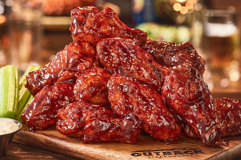 Outback Steakhouse Sweet BBQ Wings