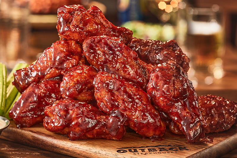 Sweet BBQ Kookaburra Wings