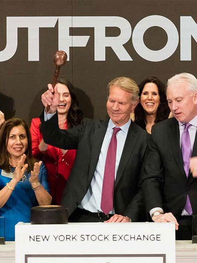 jeremy male and outfront team at the nyse