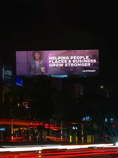 out of home billboard advertising outfront media social responsibility