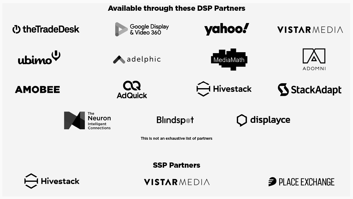 programmatic partner logos