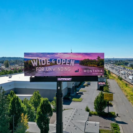 out of home advertising washington state digital billboards