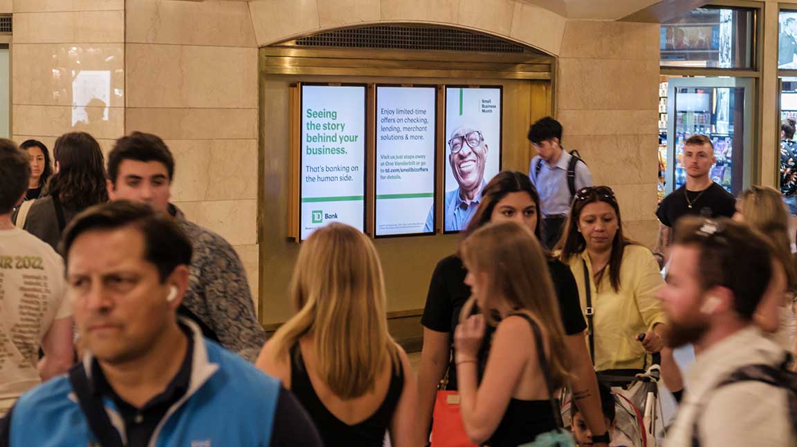 Liveboard Network at Grand Central Terminal