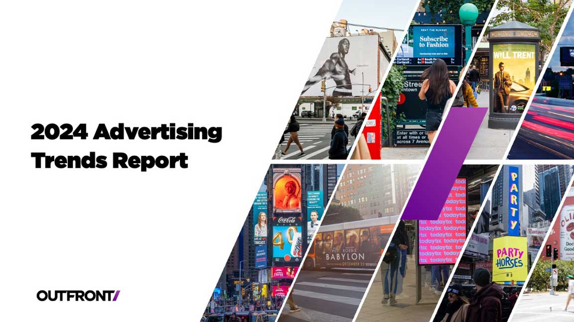 out of home advertising trends report 2024
