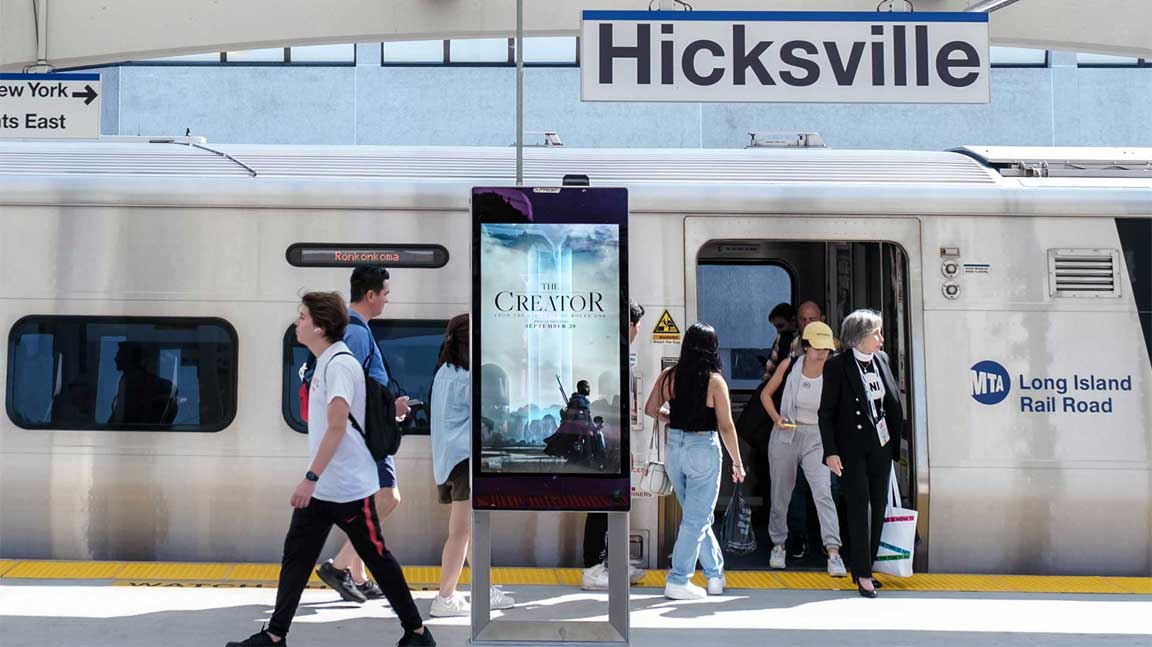 Liveboard at LIRR Station Available Programmatically, Tyler the Creator campaign