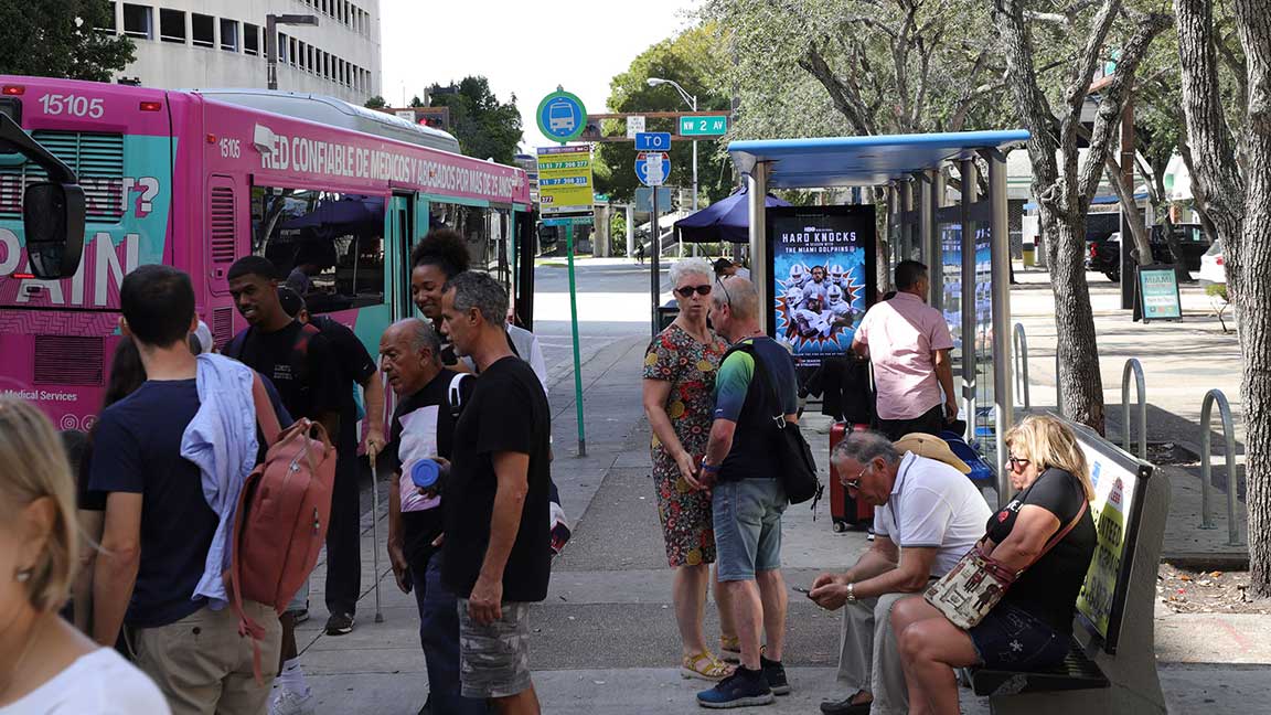 Digital Shelter DOOH media in Miami