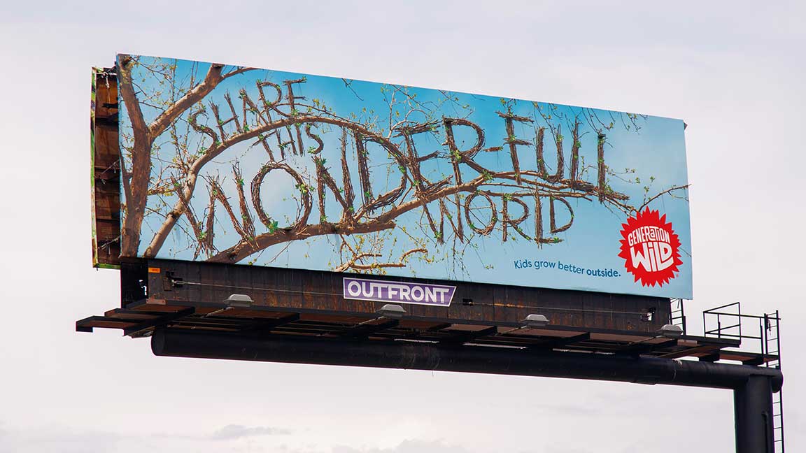 Generation Wild billboard