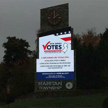 out of home digital advertising media trends new jersey votes