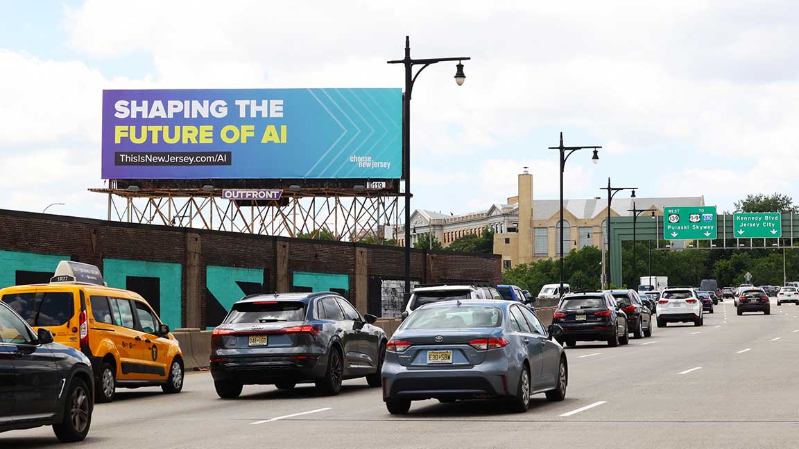 Shaping the Future of AI New Jersey Billboard