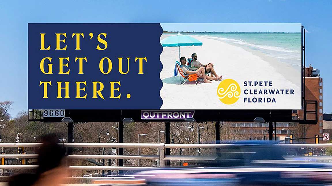 Visit St. Pete/Clearwater billboard